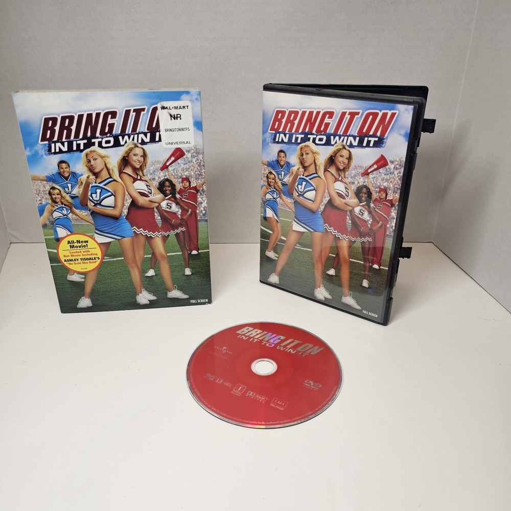 Bring It On: In It to Win It DVD Full Screen Cheerleading‎ Movie